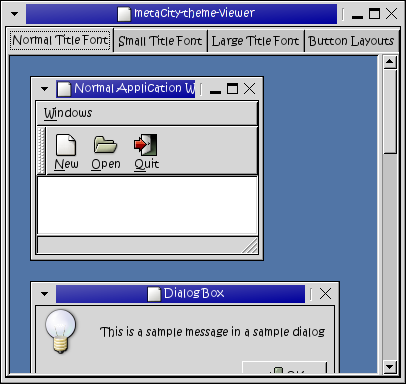 Metacity theme viewer application - for testing themes